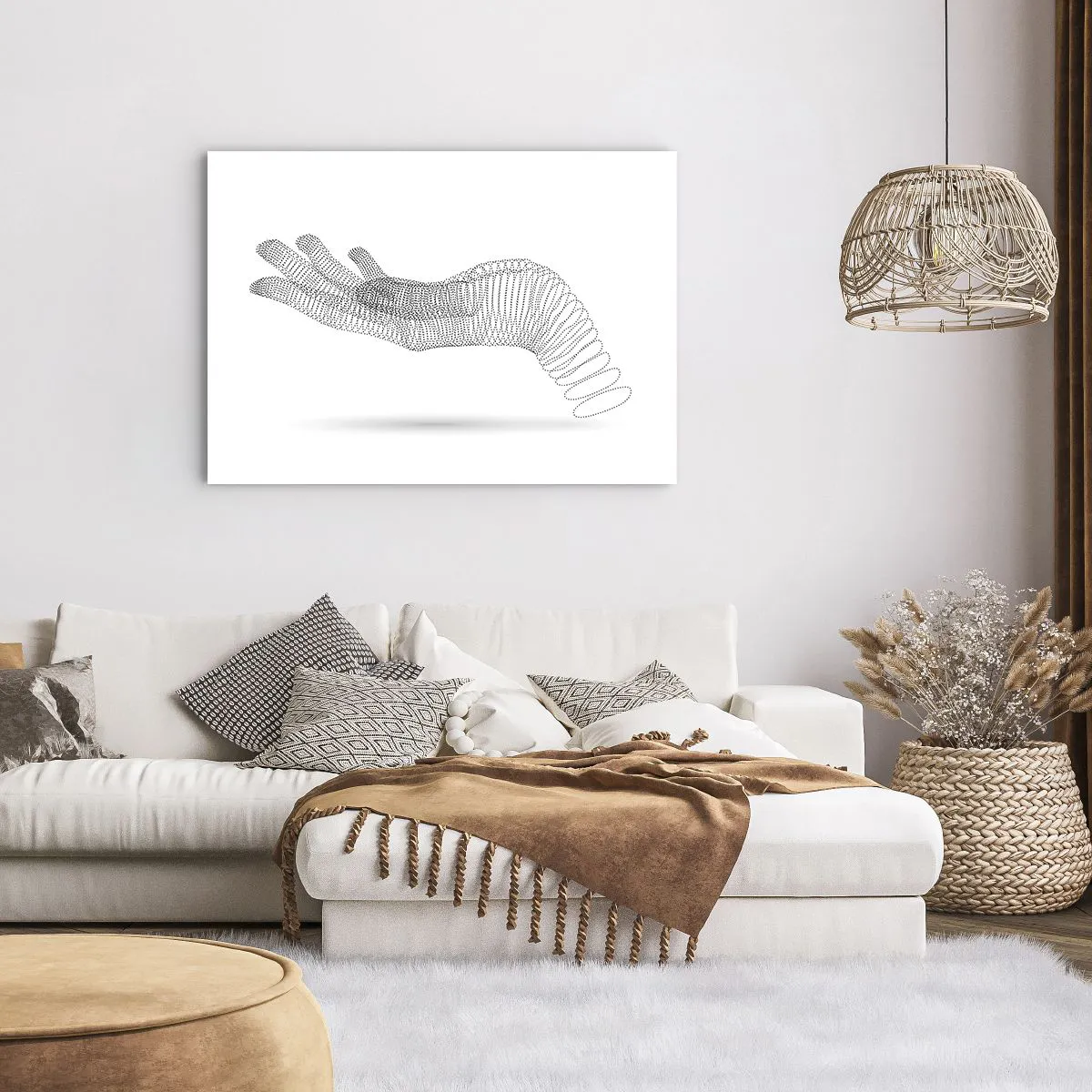 Pôster - Mão de mola - 100x70 cm