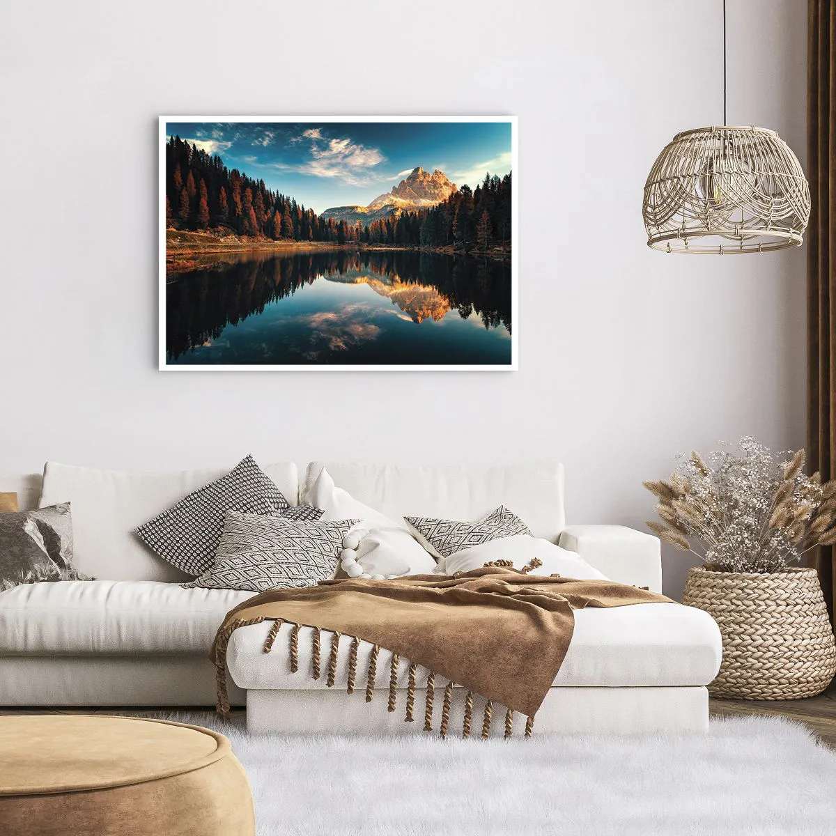 Poster - Dubbel landschap - 100x70 cm