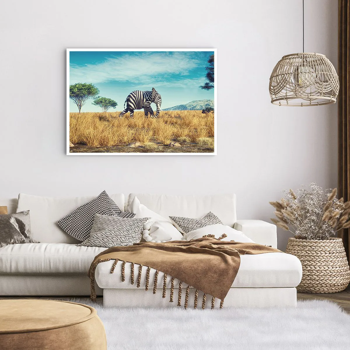 Poster - Greyness Is Not In Fashion - 100x70 cm