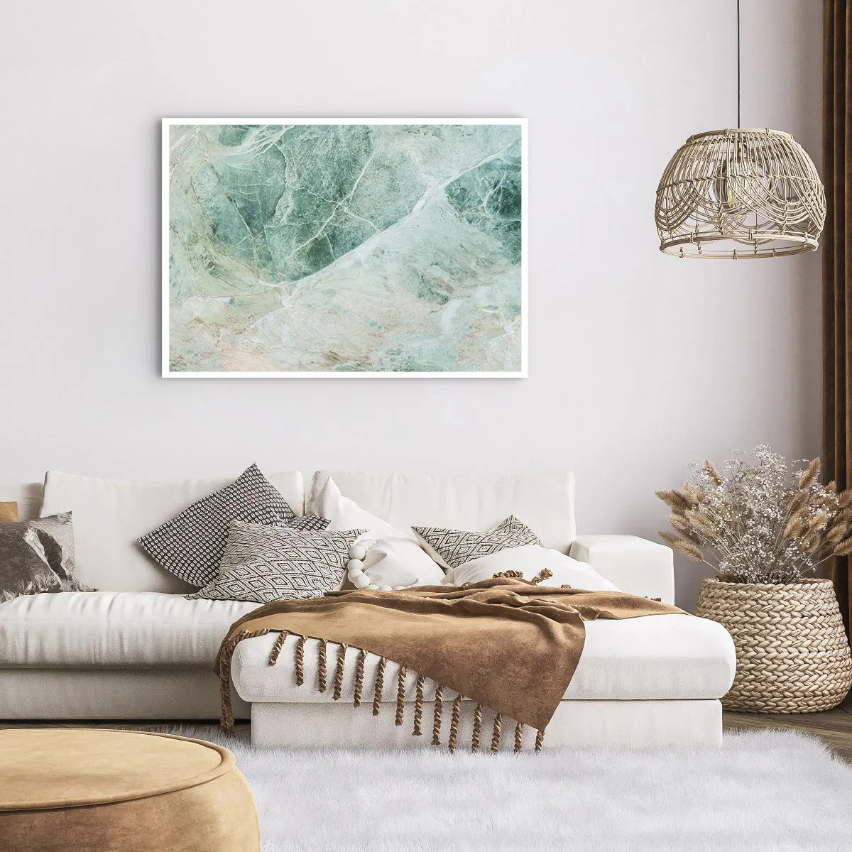 Plakat - Den ædle kølighed af sten - 100x70 cm