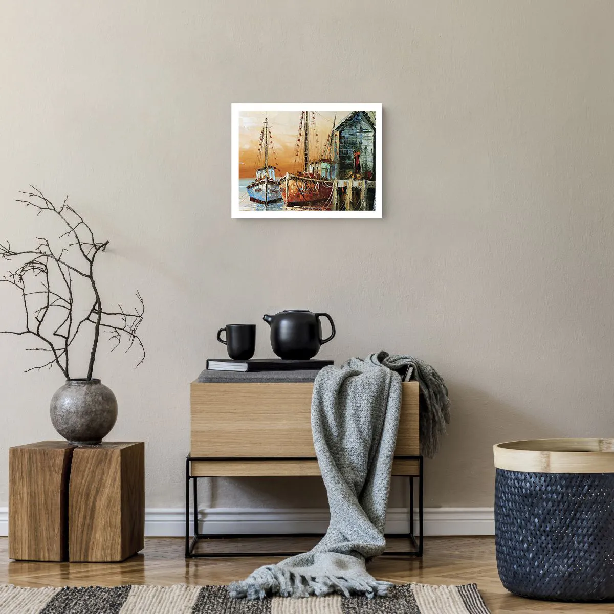 Affisch - Lugn hemresa - 40x30 cm