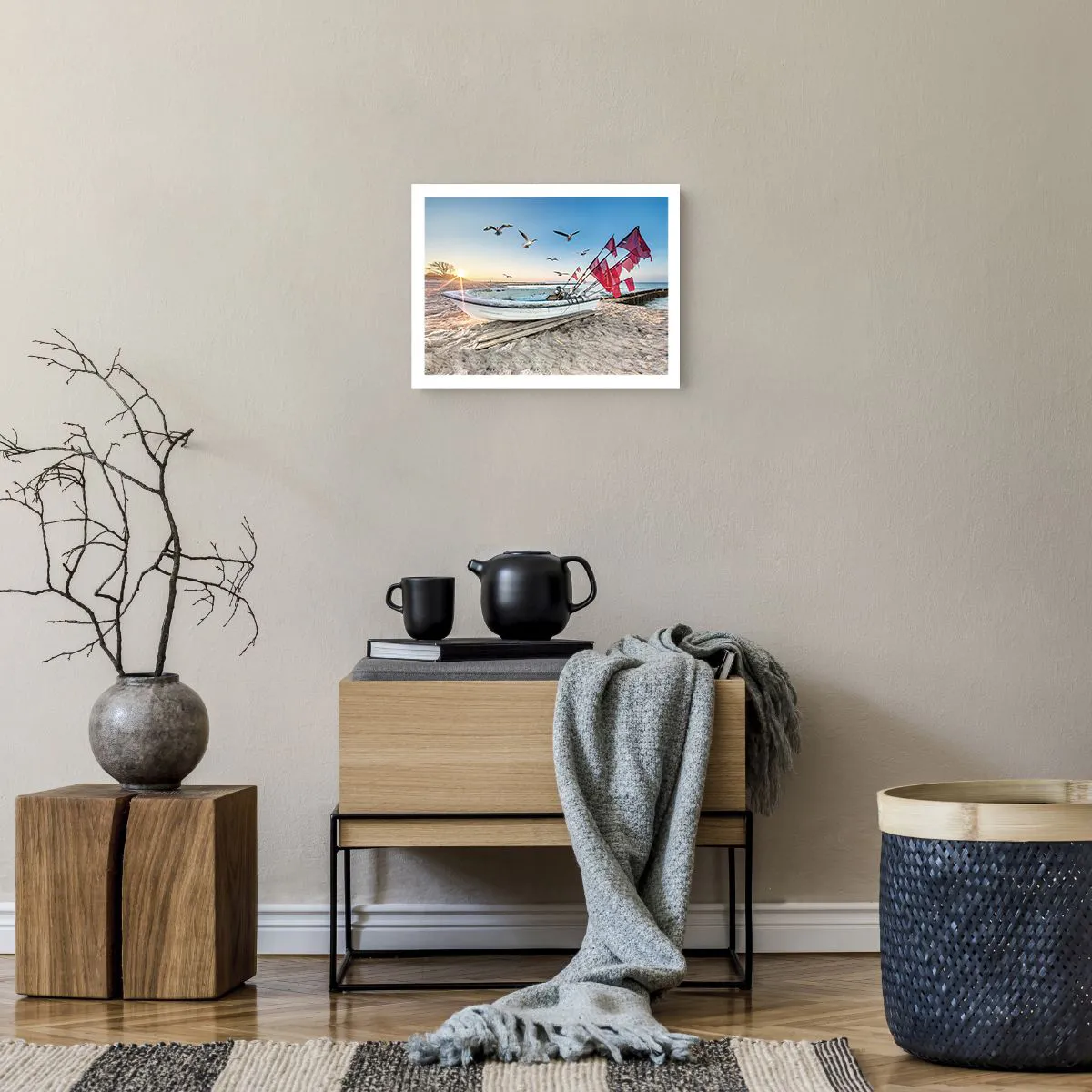 Poster - Wohlverdiente Ruhe - 40x30 cm