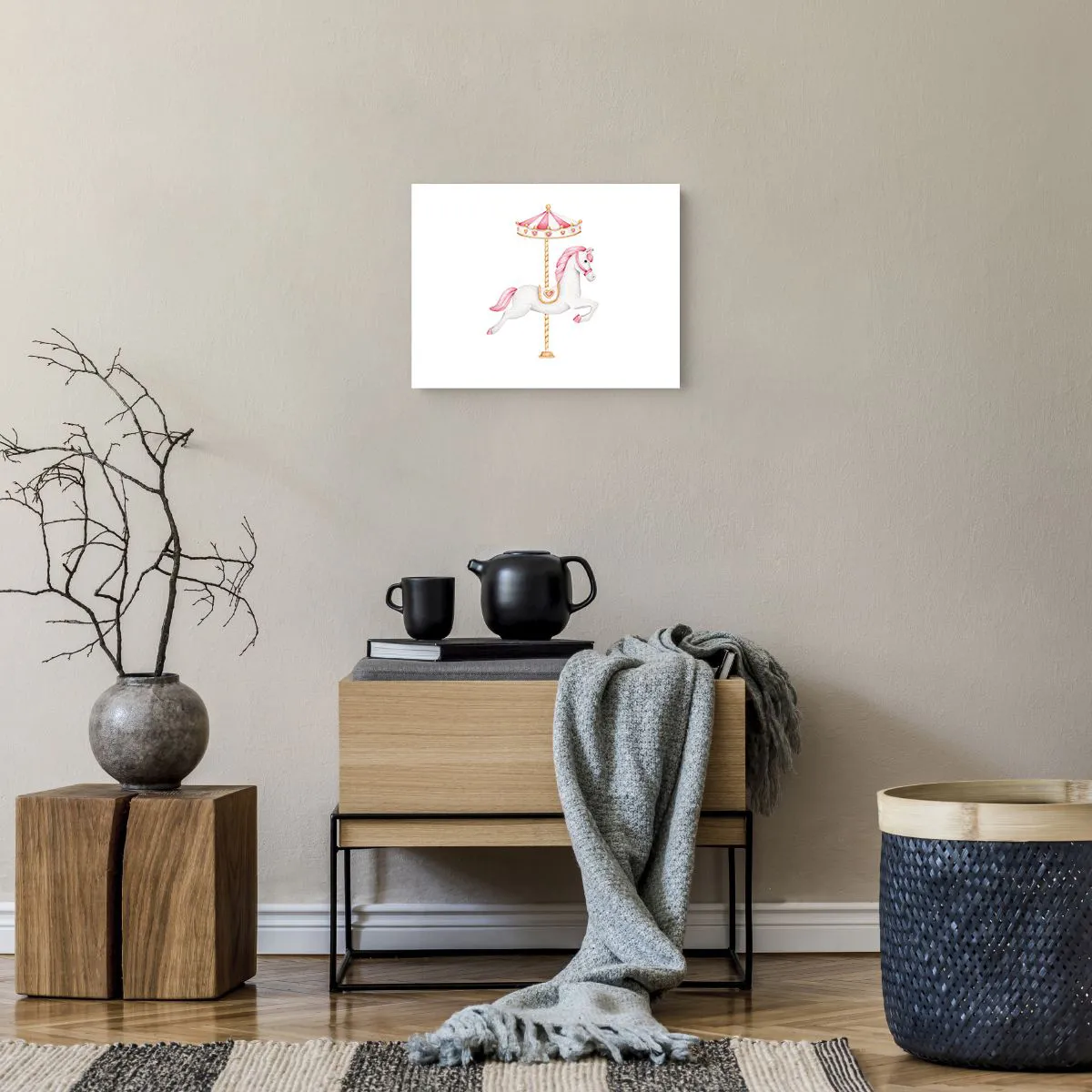 Plagát - Vyrazil z kopýtka - 40x30 cm