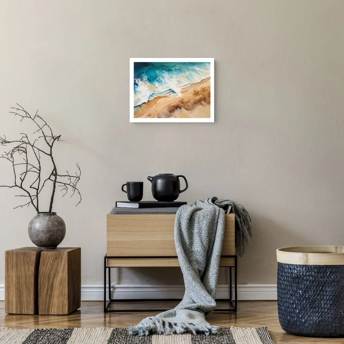 Póster - Olas recurrentes - 40x30 cm