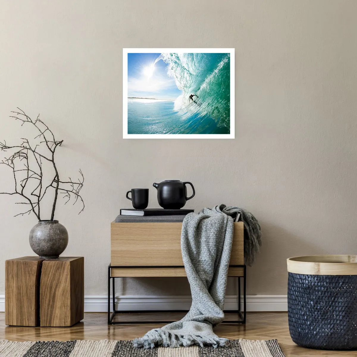 Poster - Întotdeauna pe val - 50x40 cm