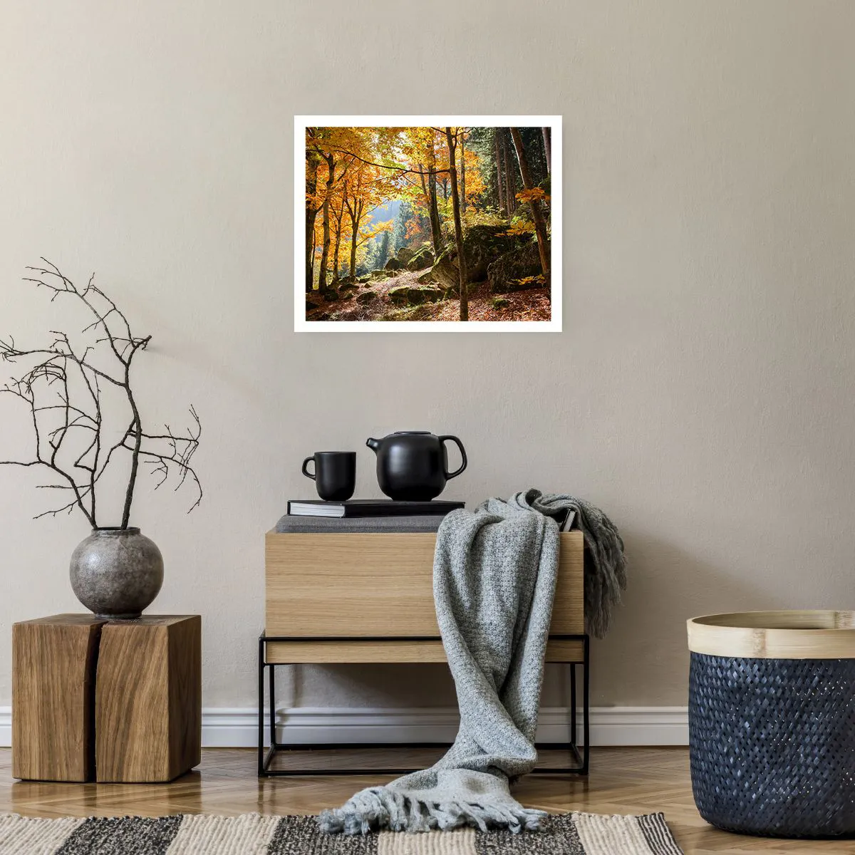 Affisch - Dags att vila - 50x40 cm