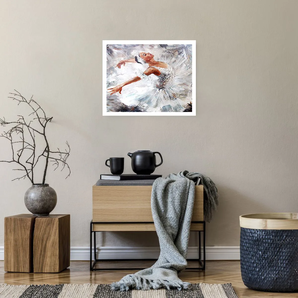 Poster - Delicate and Light As a Tulle - 50x40 cm