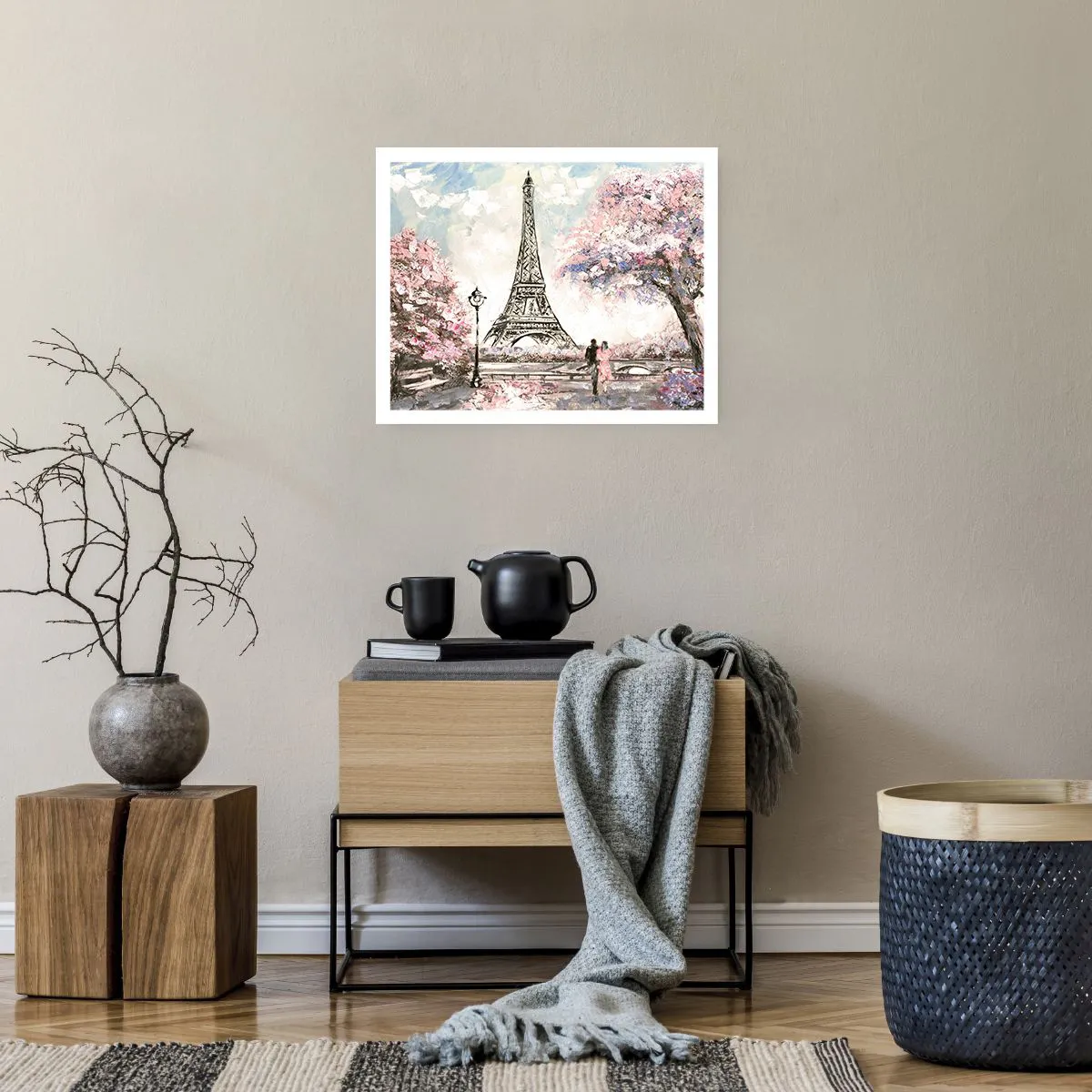 Poszter - Áprilisi séta Párizsban - 50x40 cm