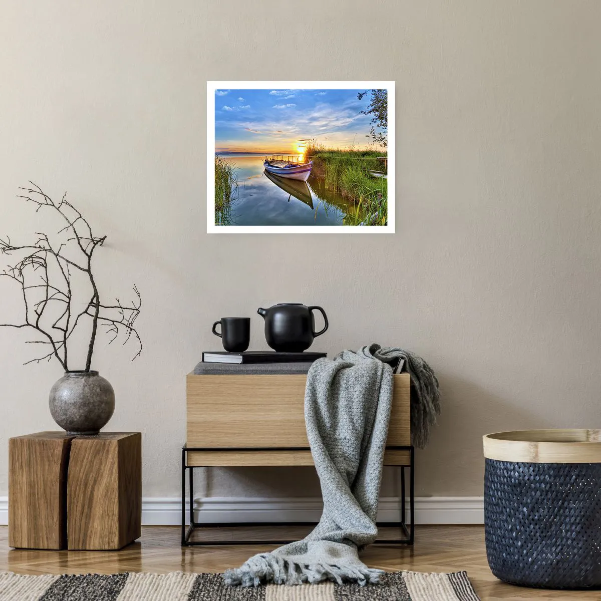 Affisch - Uppfyllda drömmars vik - 50x40 cm