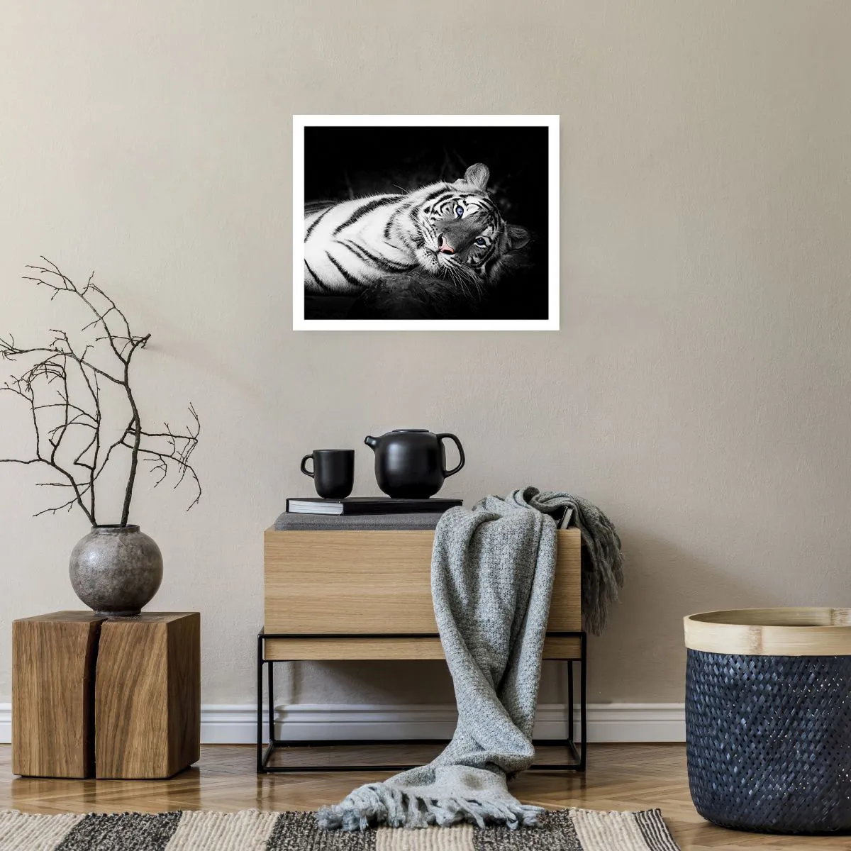 Affiche - Poster - Sauvagerie et paix - 50x40 cm