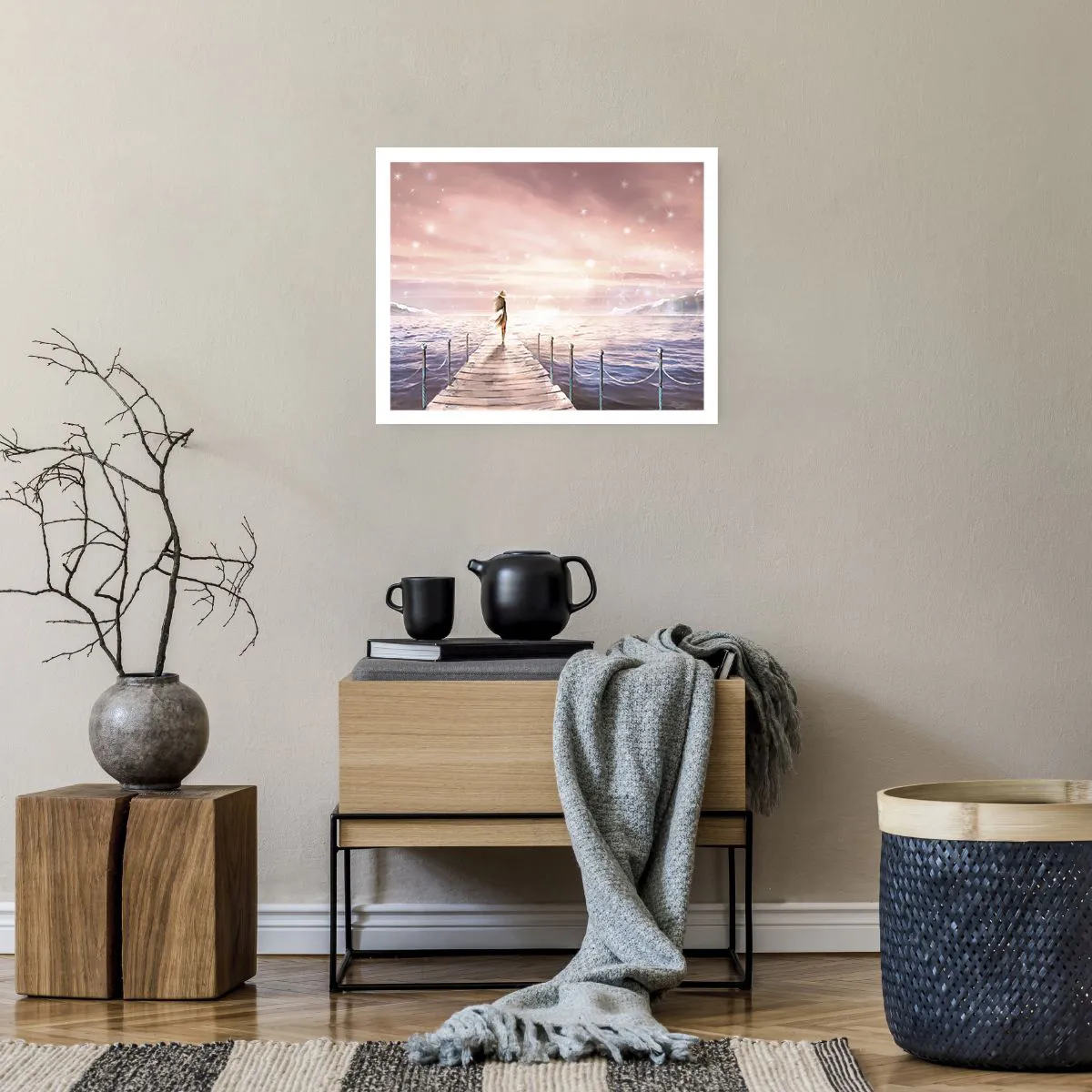 Plakat - W świetle marzenia - 50x40 cm