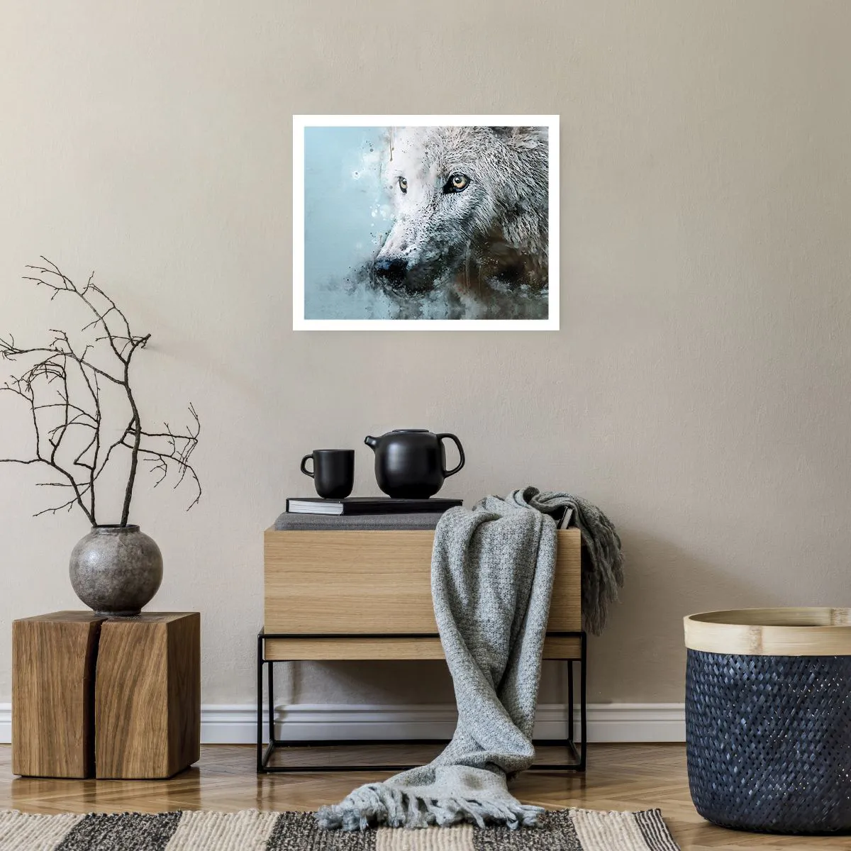 Póster - Conoce el alma del lobo - 50x40 cm