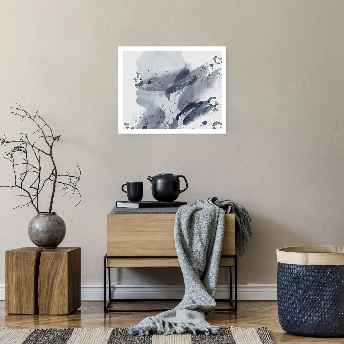 Affiche - Poster - Étude de la nature de l'eau - 50x40 cm