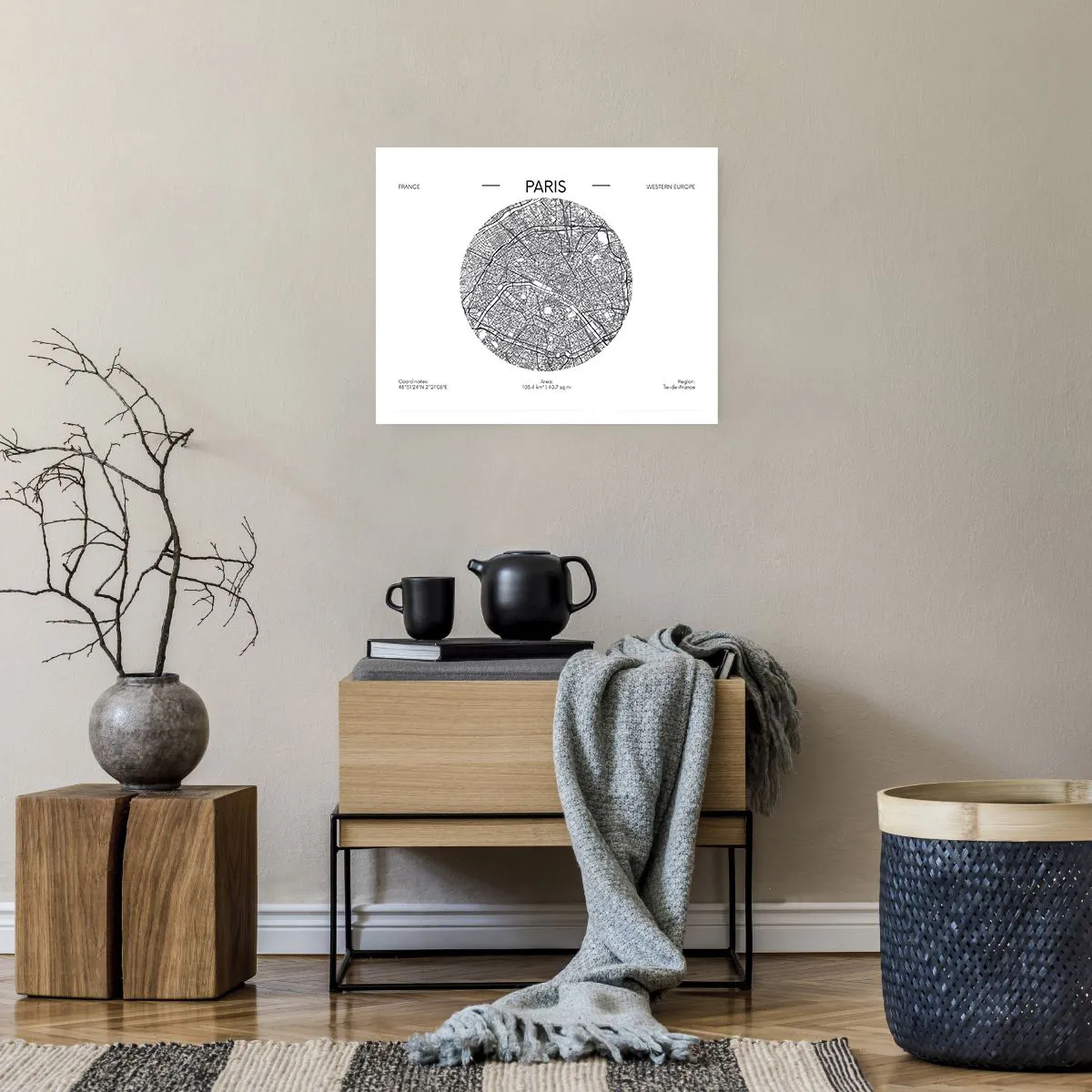 Poster - Anatomia di Parigi - 50x40 cm