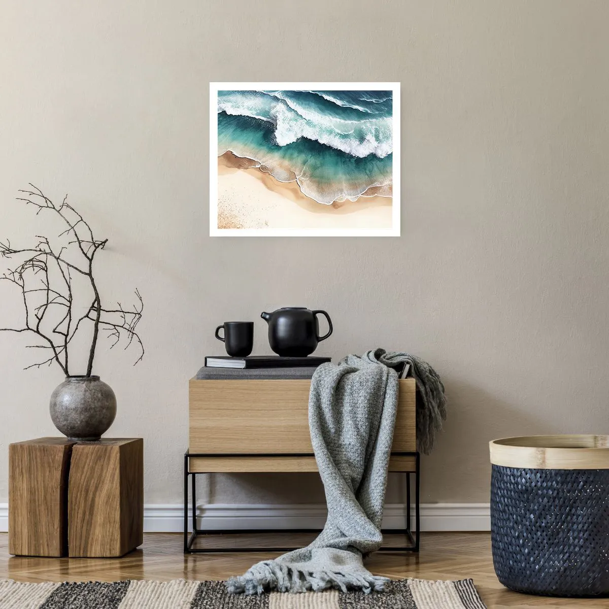 Affiche - Poster - La rencontre éternelle - 50x40 cm