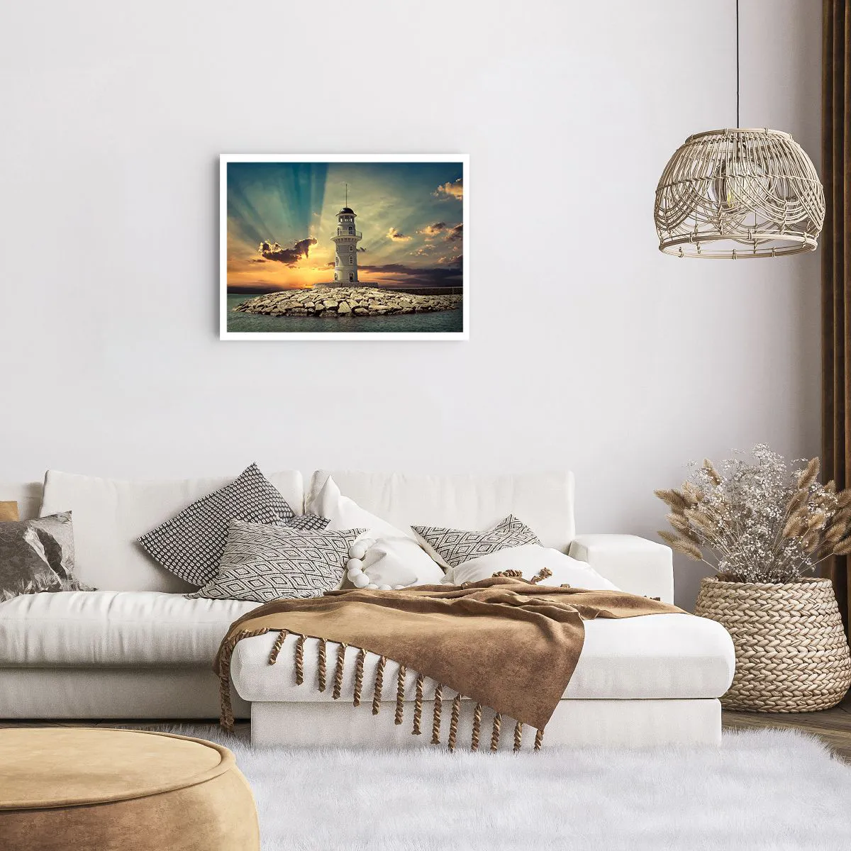 Poster - Light, Hope, Beauty - 70x50 cm