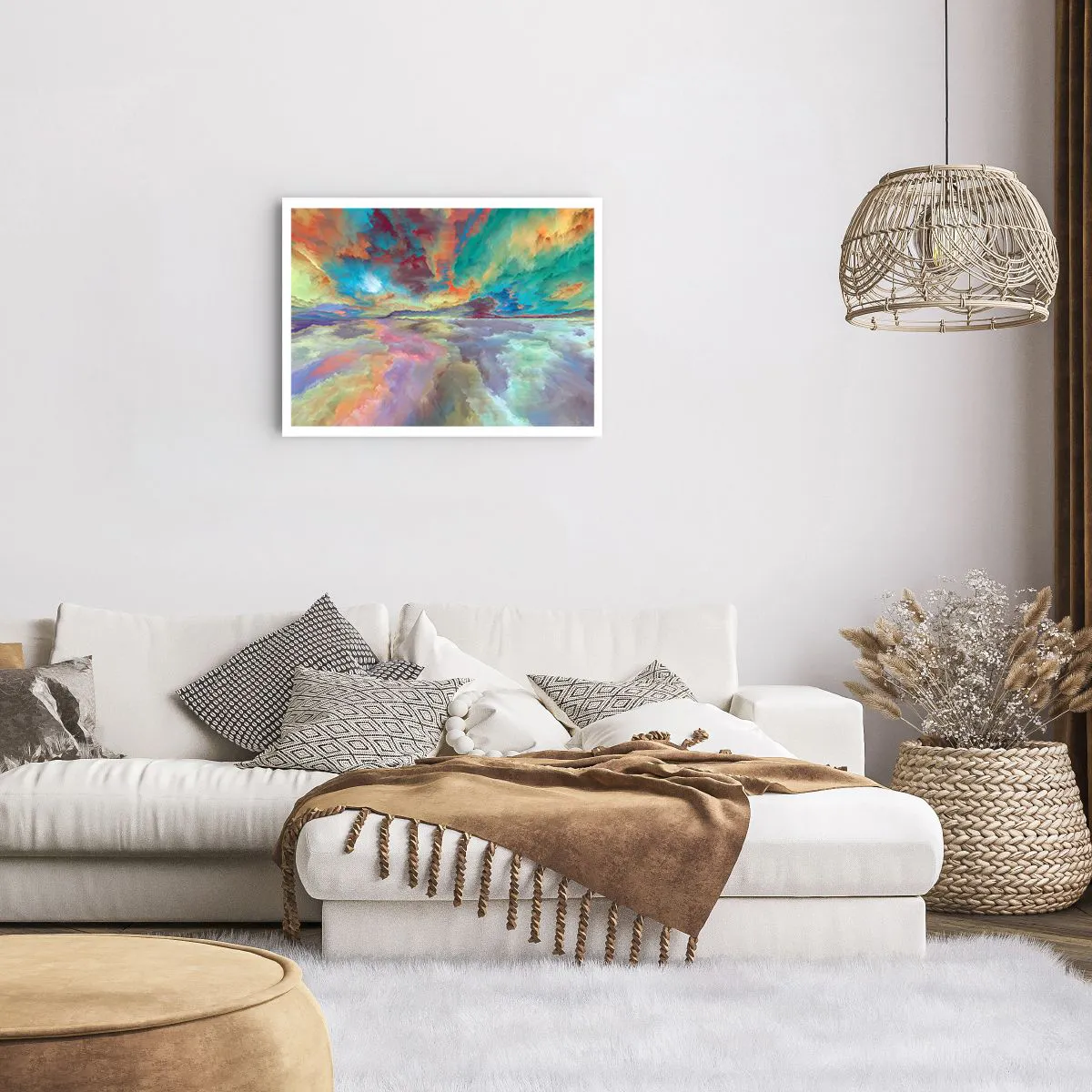 Affisch - Två himlar - 70x50 cm