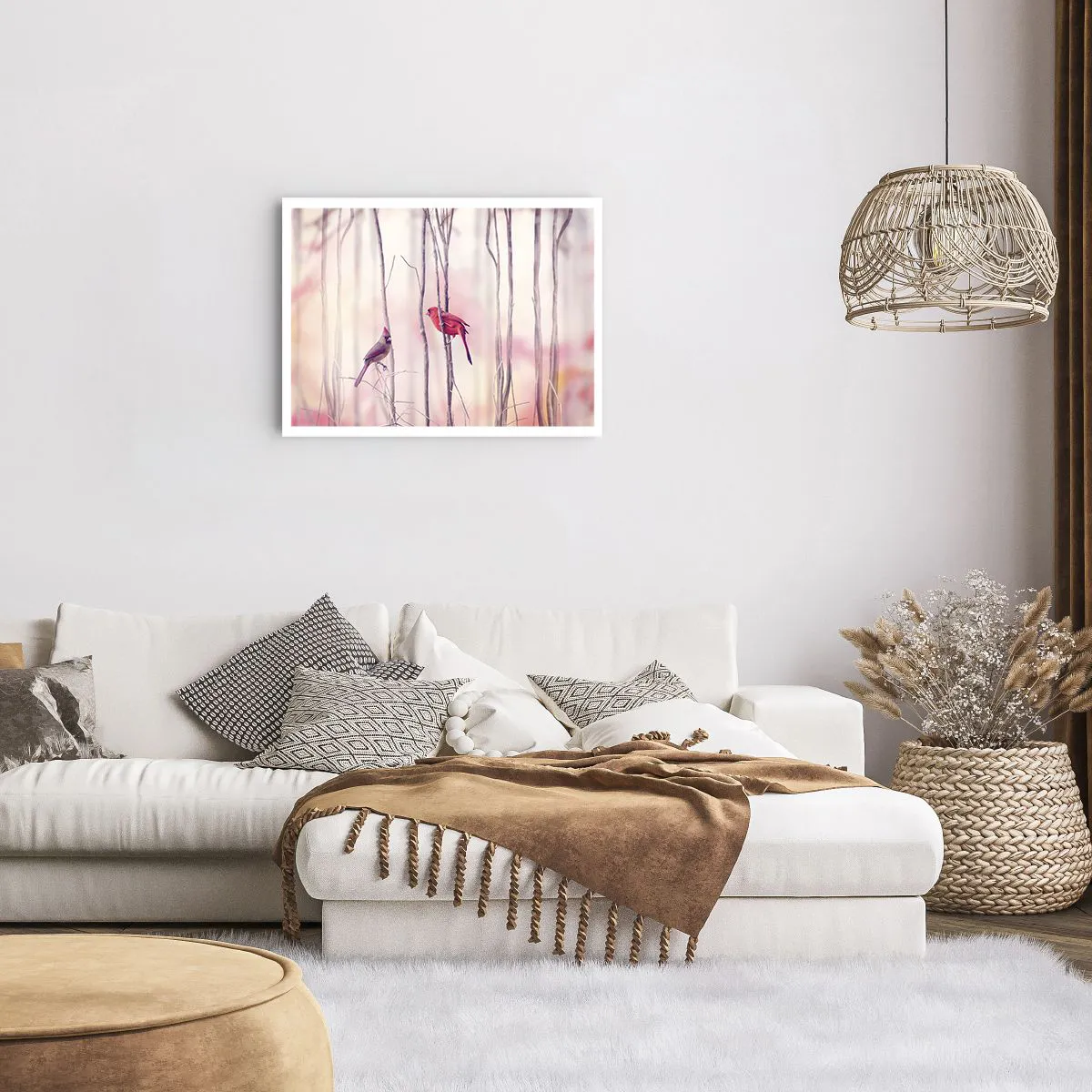 Plakat - Fortællingen om den lyserøde skov - 70x50 cm