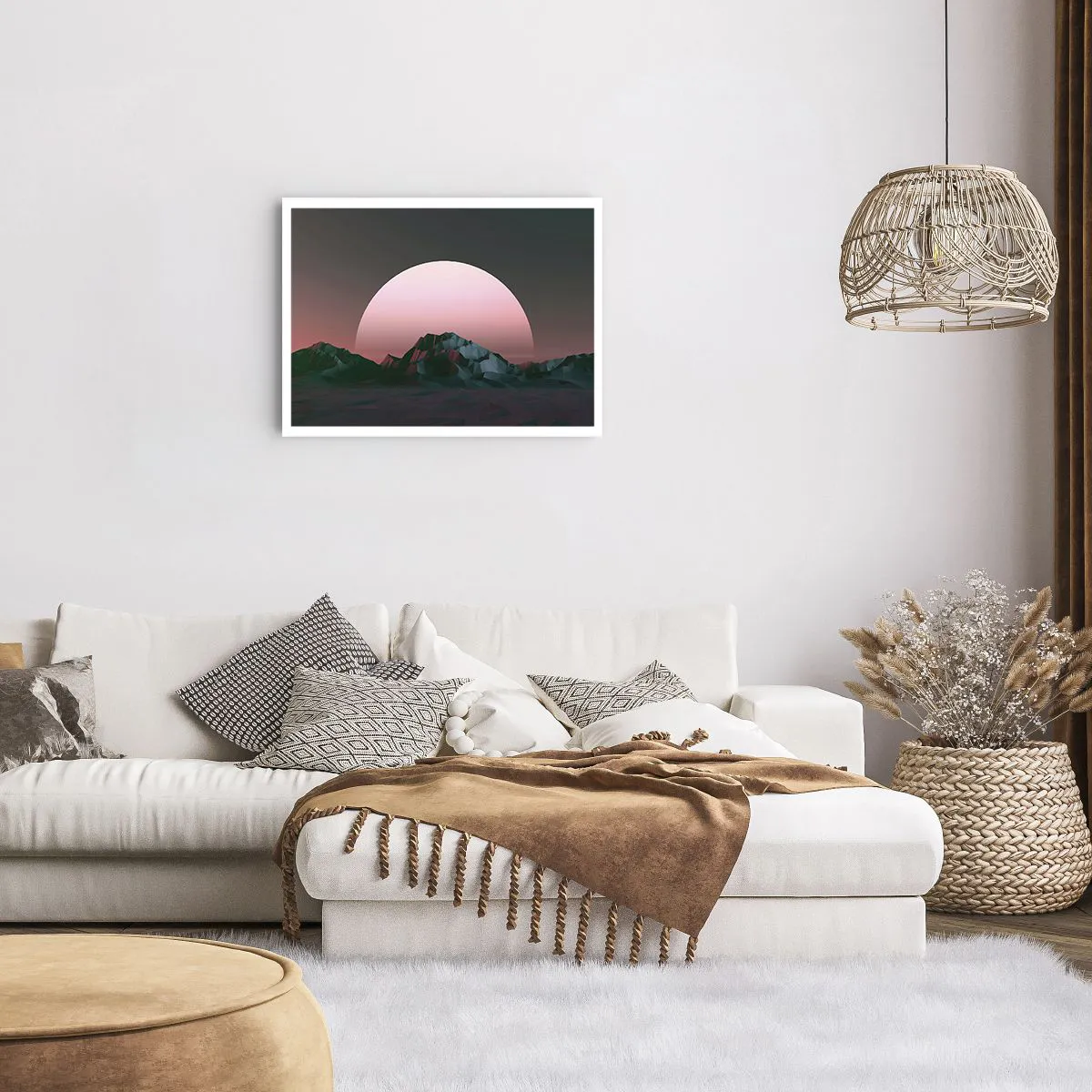 Plakat - I en nabogalakse - 70x50 cm