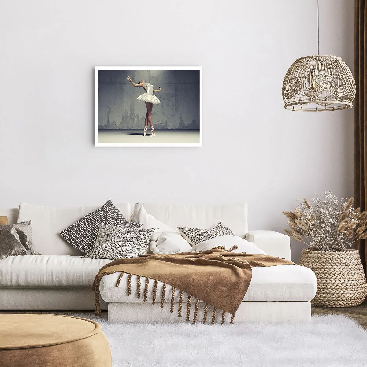 Affisch - Lätt som en fågel - 70x50 cm