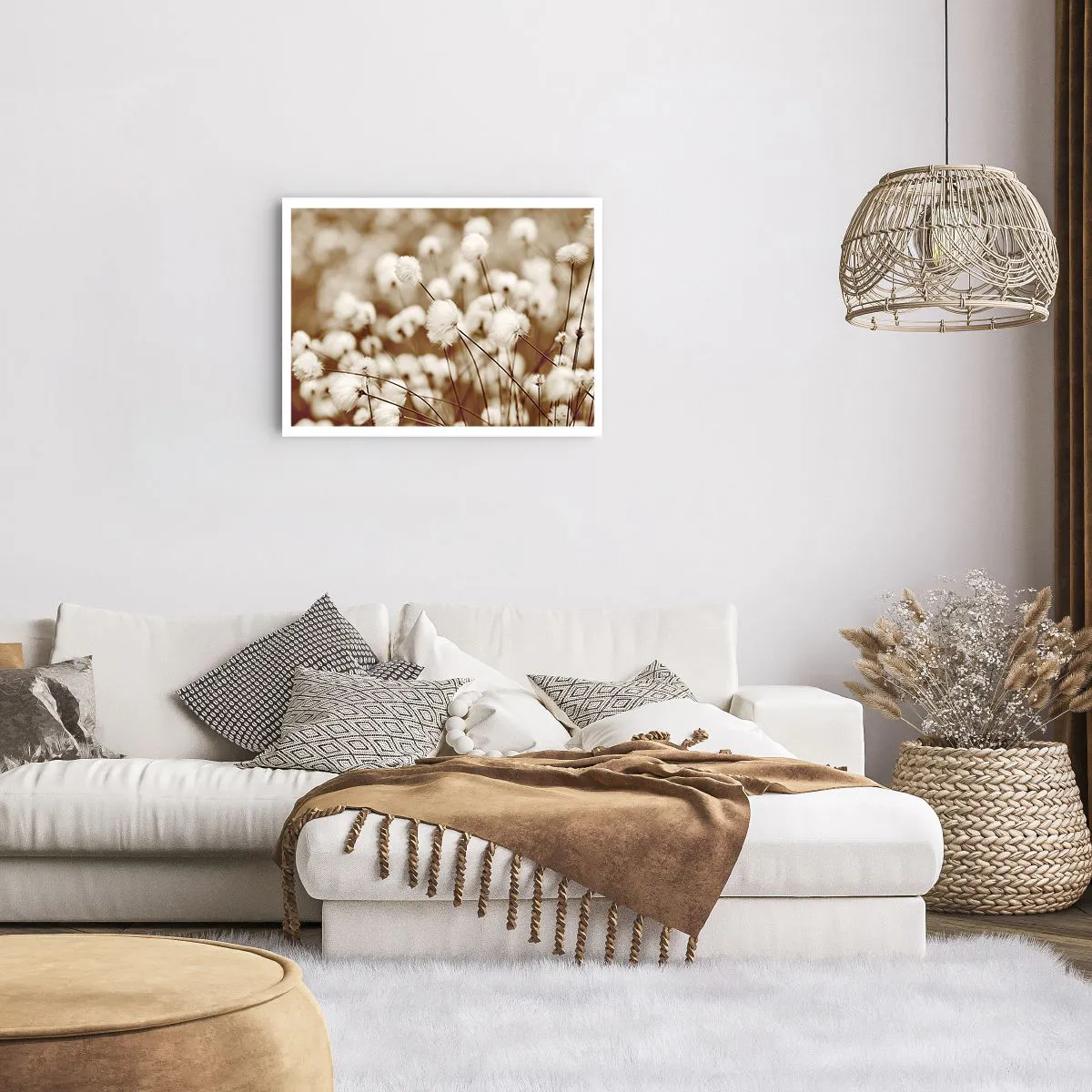 Plakát - Chlupatý lán - 70x50 cm