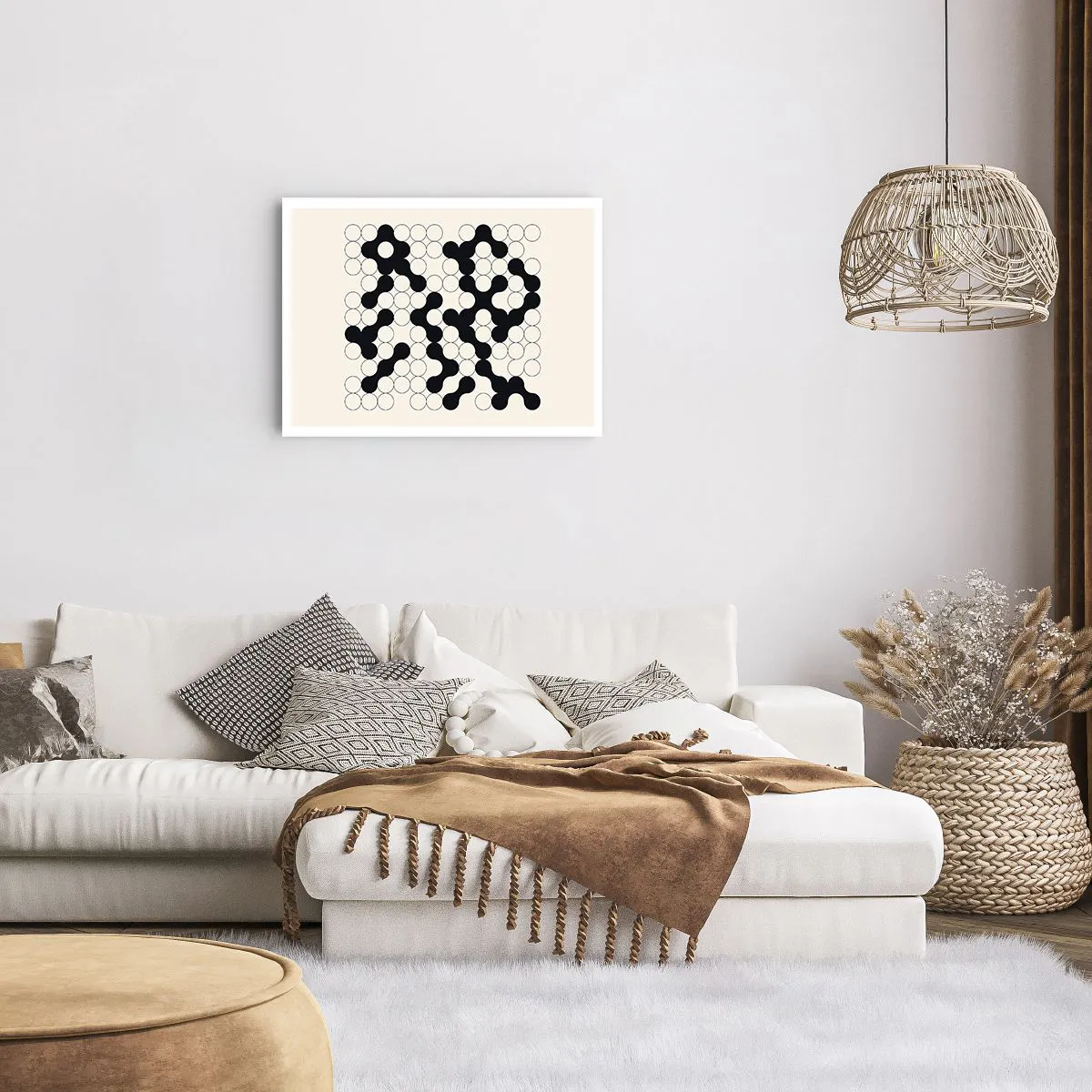 Affiche - Poster - Jeu chinois – variation - 70x50 cm