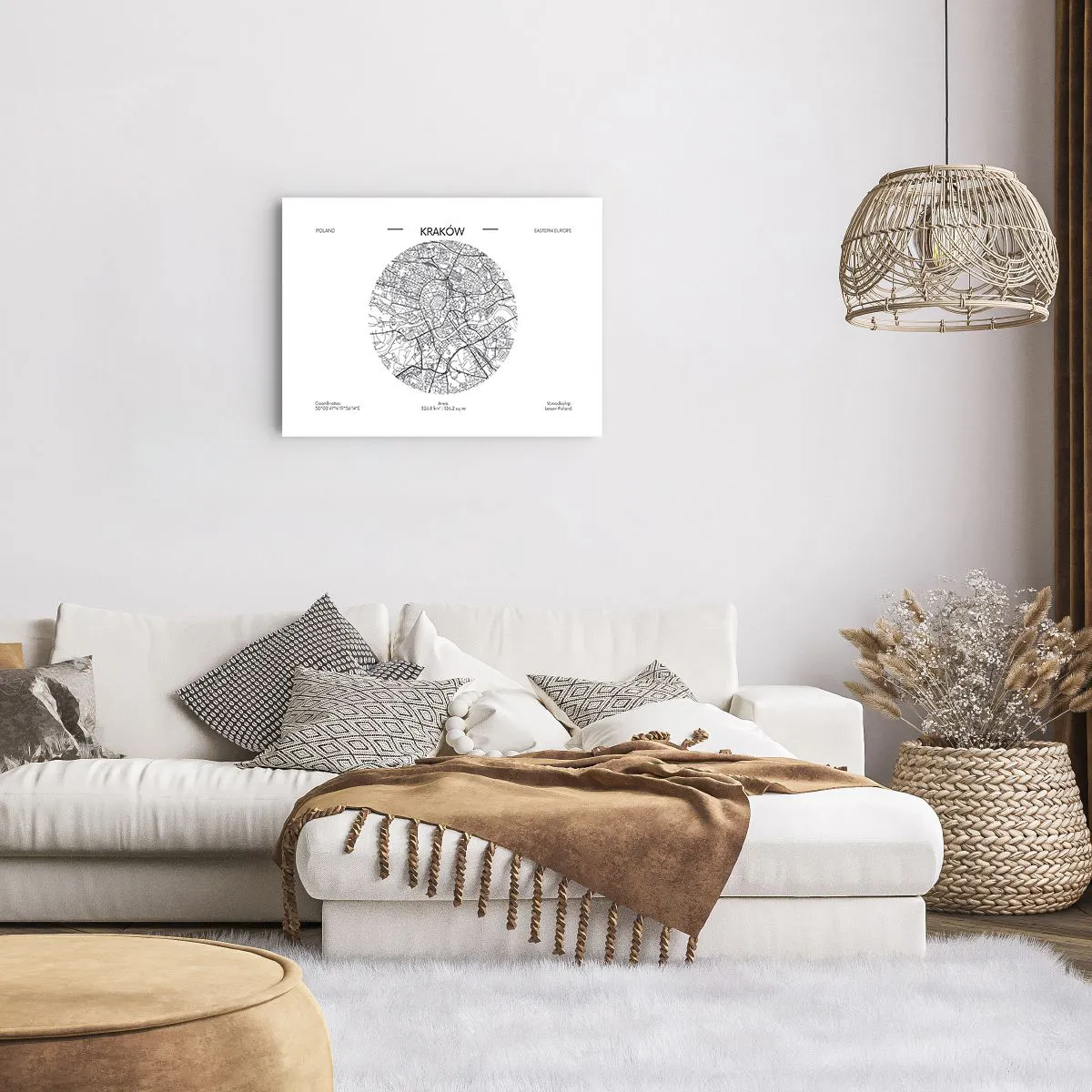 Poster - Anatomia di Cracovia - 70x50 cm