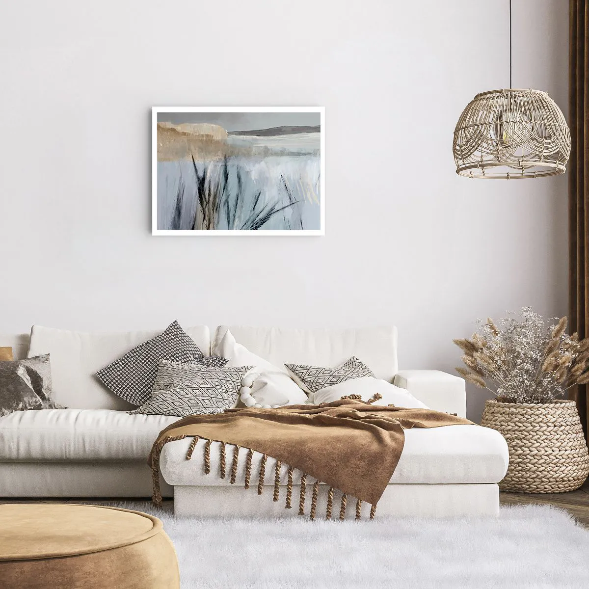 Poszter - Téli mezők - 70x50 cm