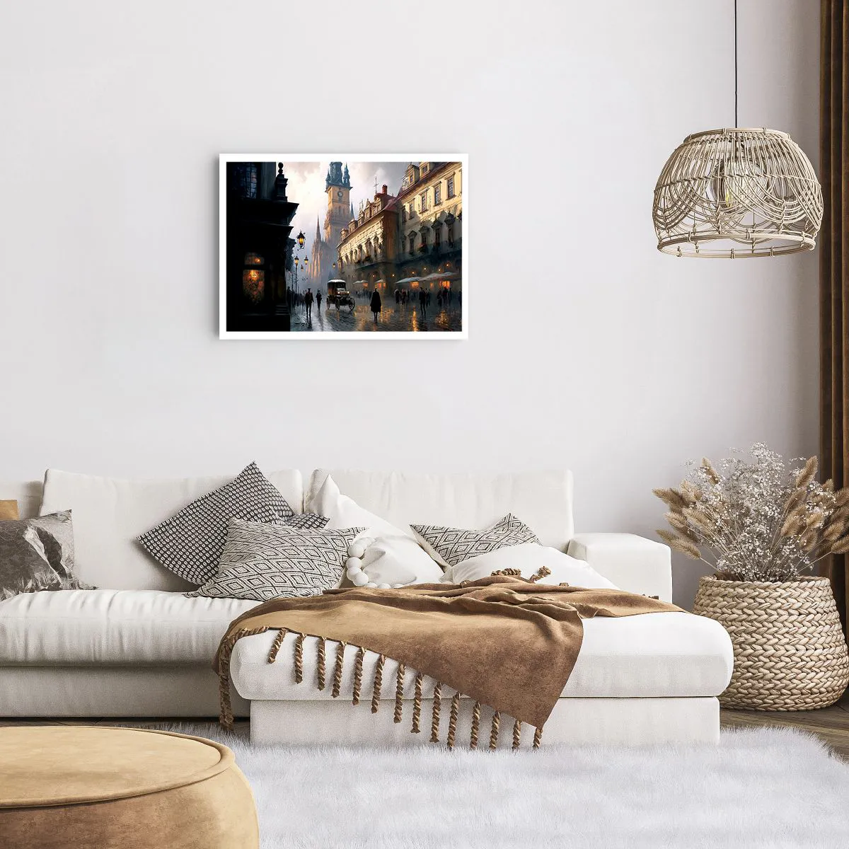 Plakat - Czar praskiego wieczoru - 70x50 cm