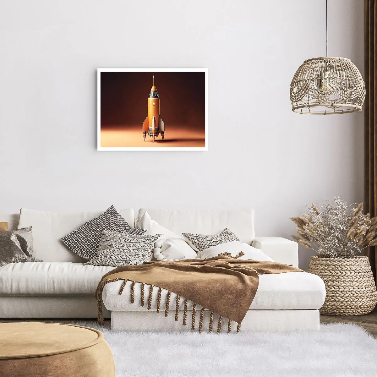 Poster - Totul începe cu un vis - 70x50 cm