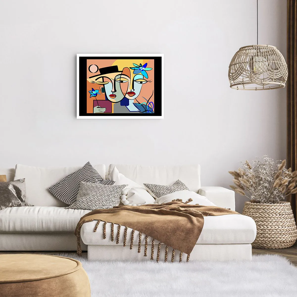 Plagát - Picassovo randez vous - 70x50 cm