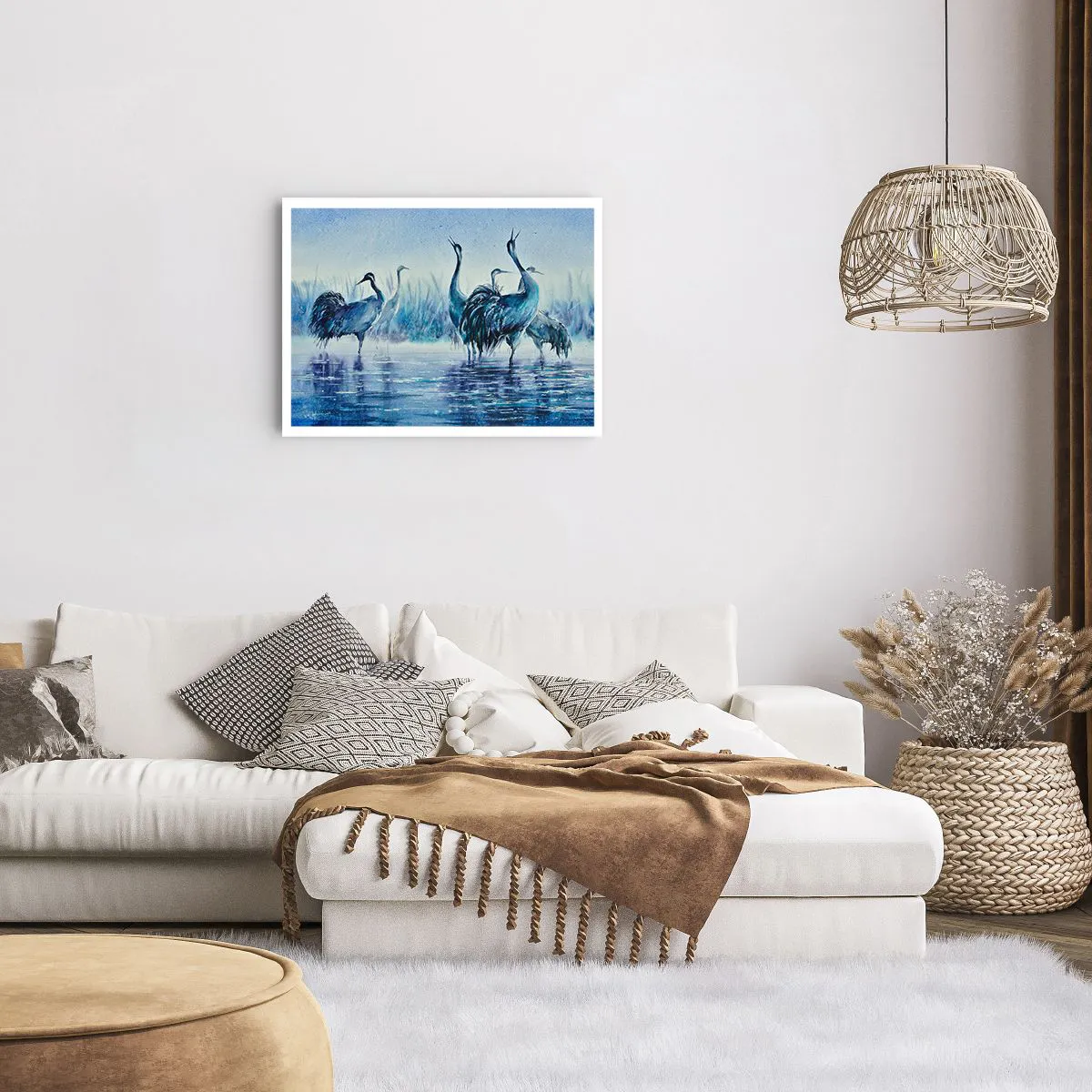 Poster - Morning Encounter - 70x50 cm