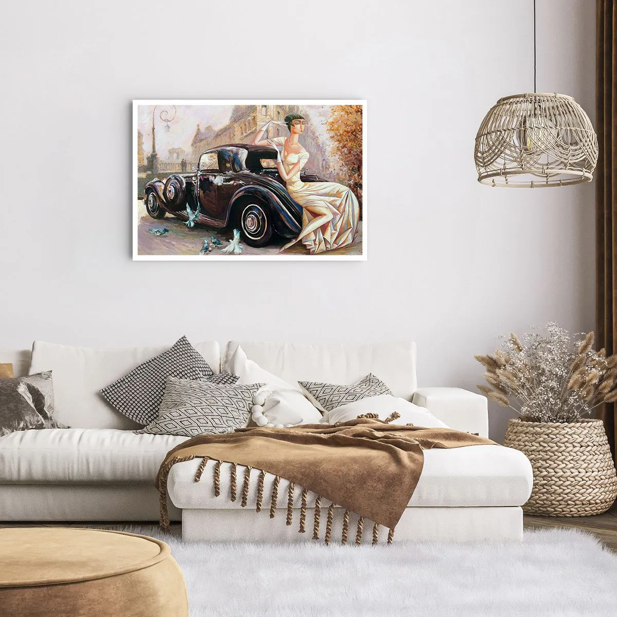 Póster - Elegancia retro - 91x61 cm