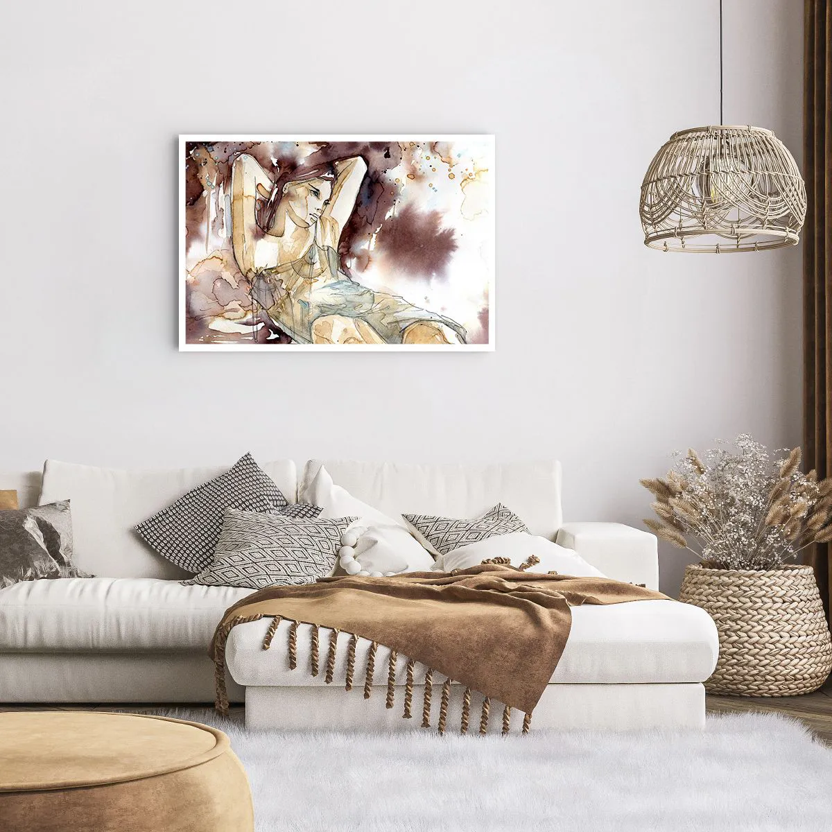 Affiche - Poster - D'humeur lilas - 91x61 cm