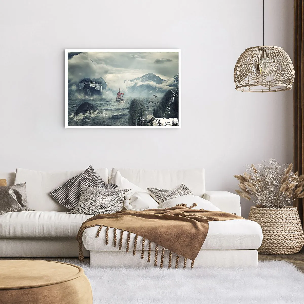 Plakat - På magiske vande - 91x61 cm