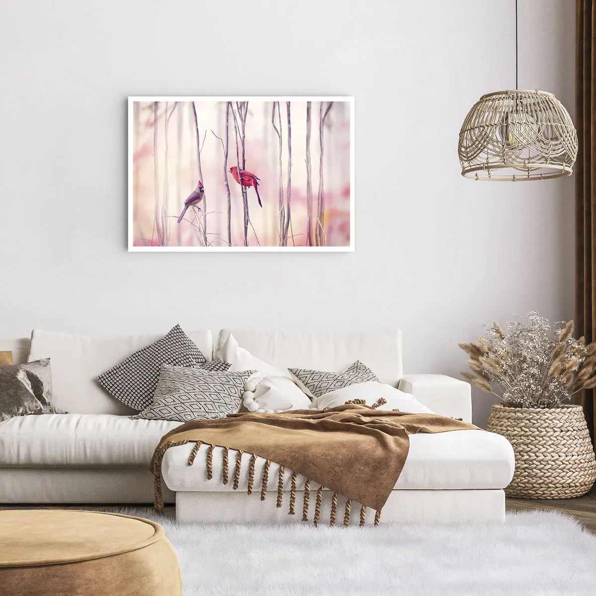 Plakat - Fortællingen om den lyserøde skov - 91x61 cm