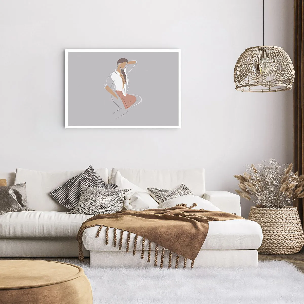 Plakat - Omrids af nåde - 91x61 cm