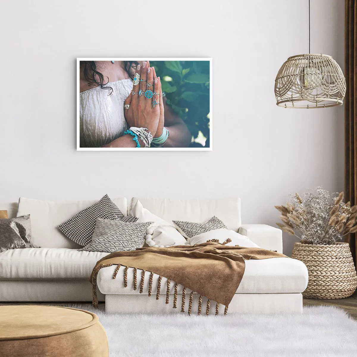 Poszter - Üdvözöljük a lét középpontjában - 91x61 cm