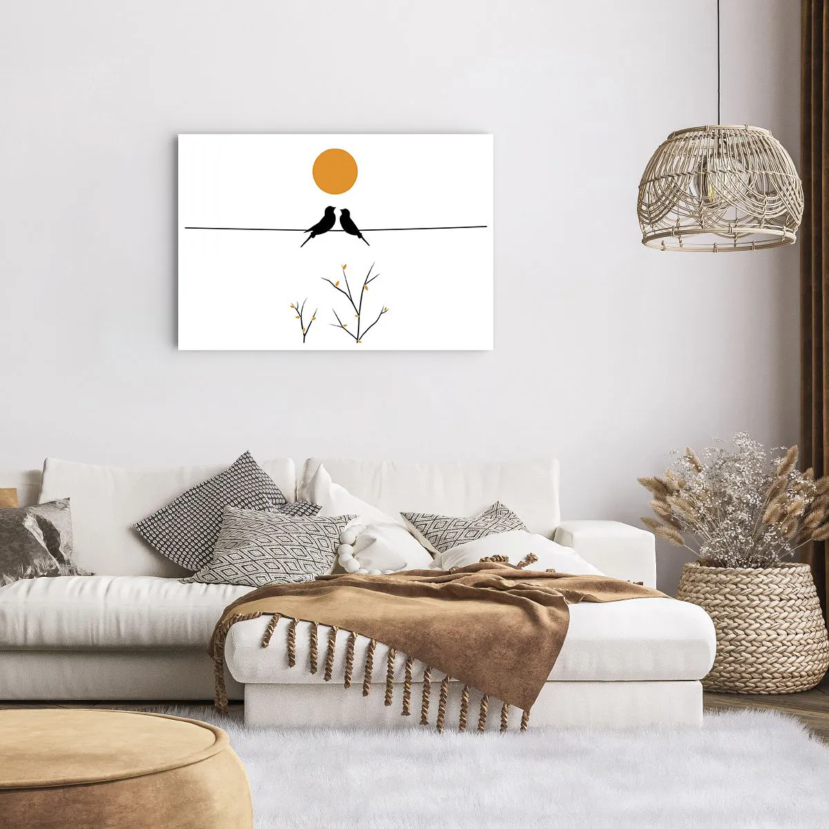 Plakat - Słowiczy wieczór - 91x61 cm