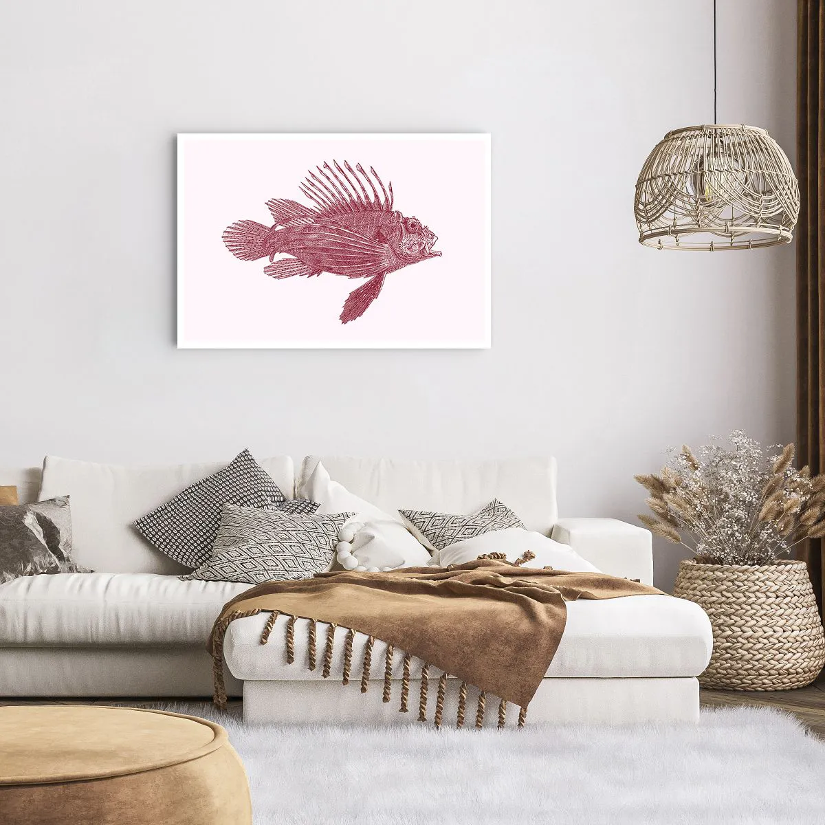 Plakat - En beboer i eksotiske farvande - 91x61 cm