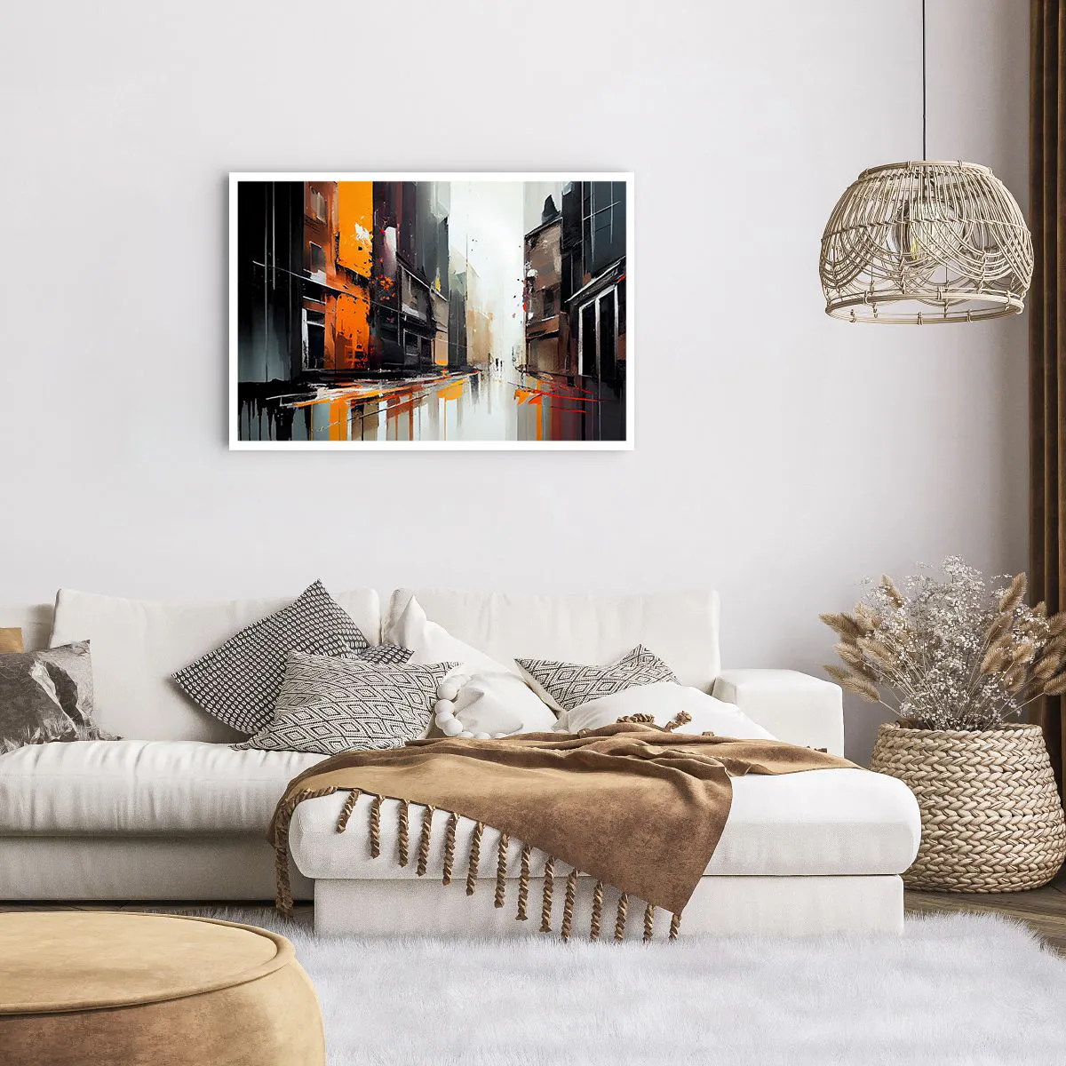 Poster - Regnerischer Tag - 91x61 cm