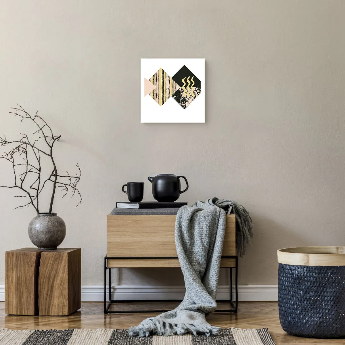 Plakat - Ikke så simpelt - 30x30 cm