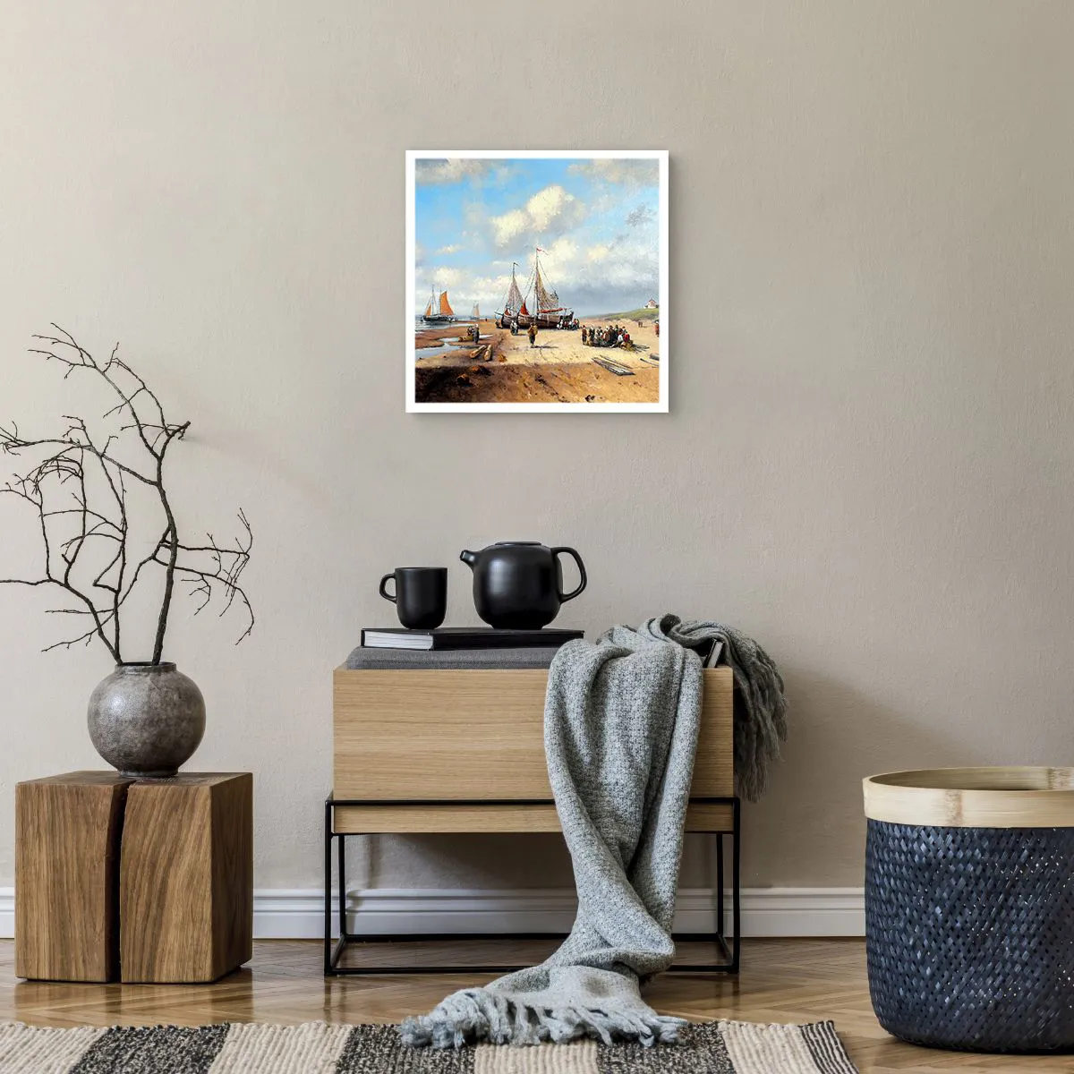 Affiche - Poster - Après une capture réussie - 40x40 cm