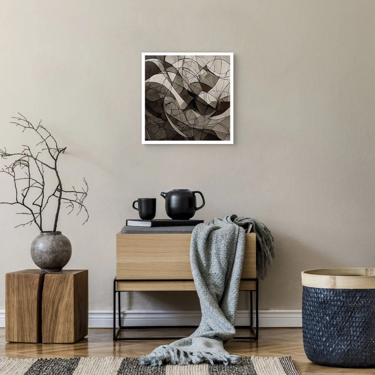 Poszter - A föld színeinek keringése - 40x40 cm