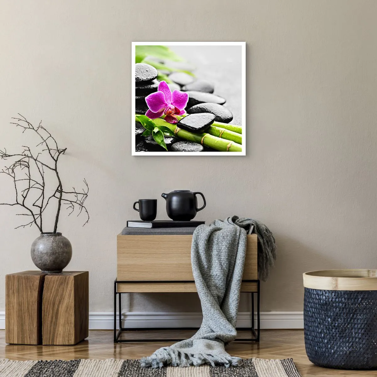 Poster - Într-un echilibru pașnic - 50x50 cm