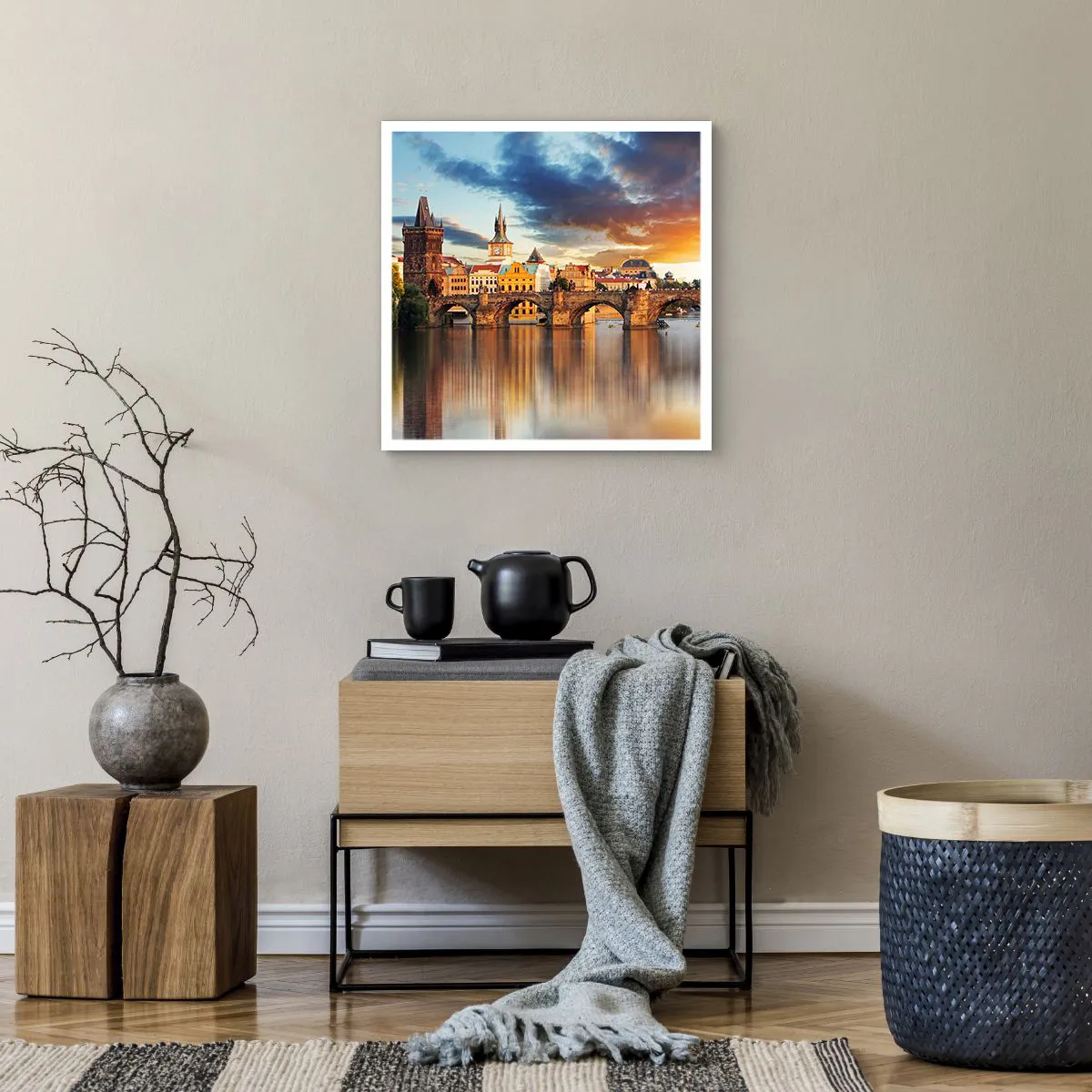 Plakat - Smukt for evigt - 50x50 cm