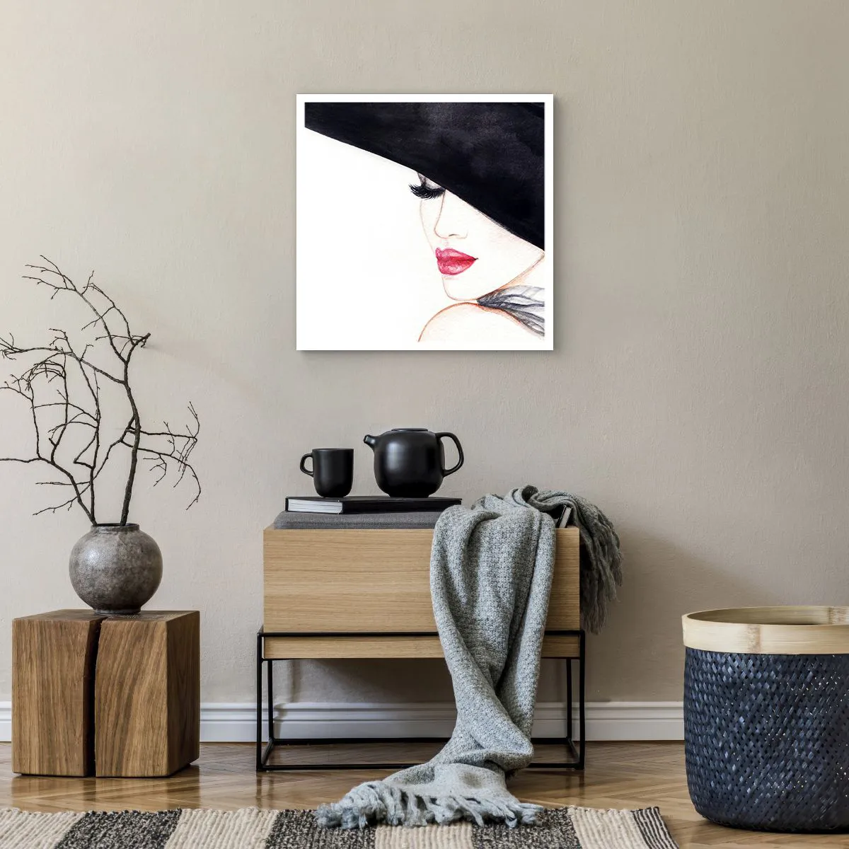 Plagát - Elegancia a zmyselnosť - 50x50 cm