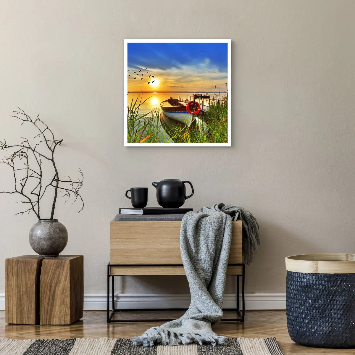 Poszter - A kormoránok már repülnek el - 50x50 cm