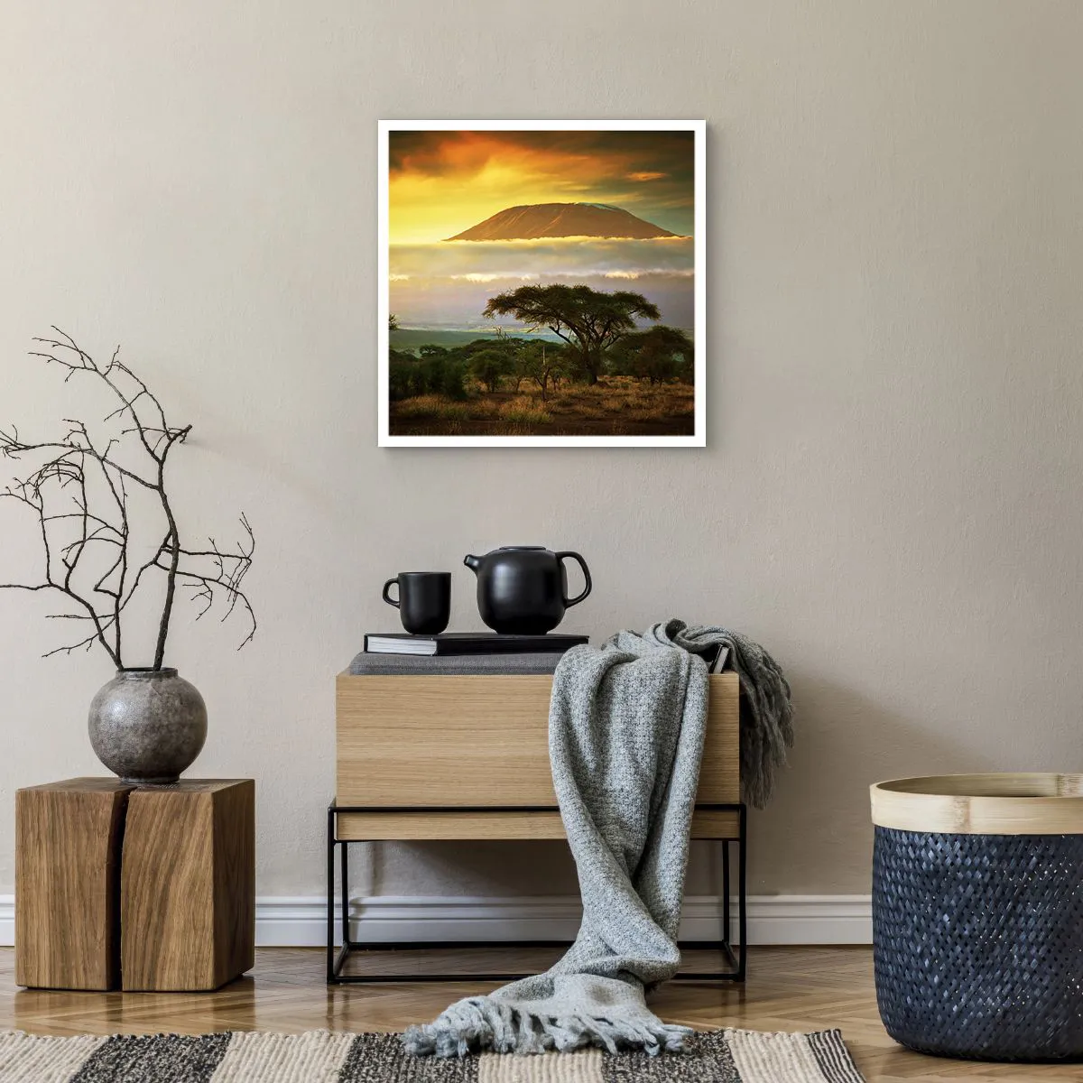 Plakat - Sen podróżnika - 50x50 cm