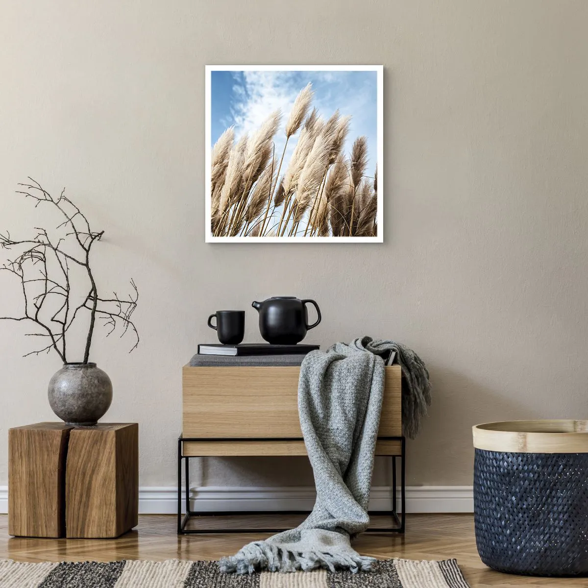 Plakát - Slunečné a větrné pohlazení - 50x50 cm